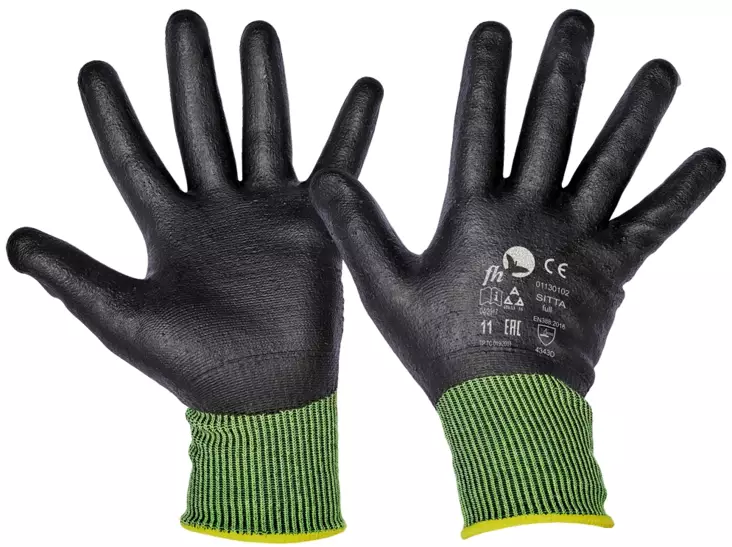 Nitriilihanska =C3=B6ljynkest=C3=A4v=C3=A4 - Pinnoitetut työkäsineet - 0113010299090 - 1