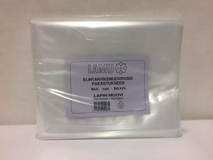 Elintarvikepussi 5kg - Jätesäkit ja pussit - K52050 - 1