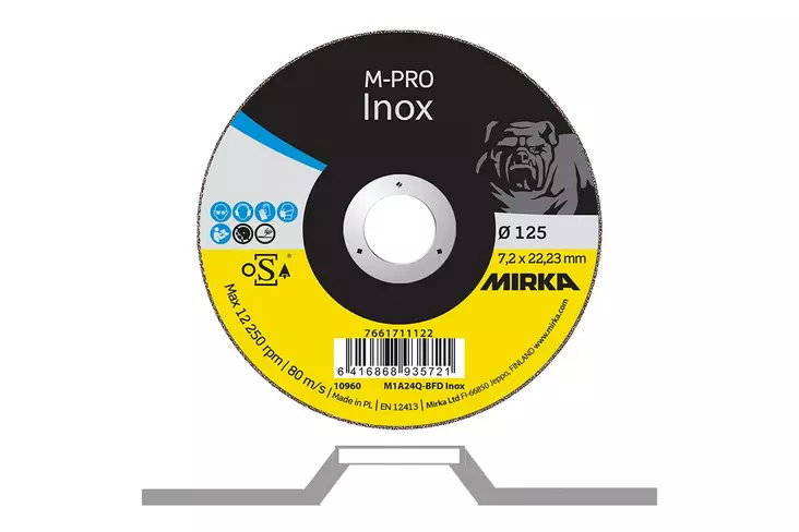 MIRKA M-PRO HIOMALAIKKA 125 x 7,2 - Katkaisu -ja hiomalaikat - 7661127022 - 1