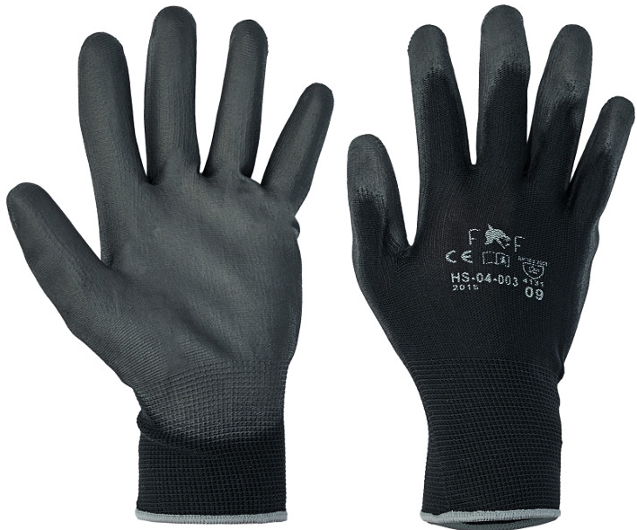 Asentajan pu-hanska=20 - Pinnoitetut työkäsineet - 0108006360090 - 1