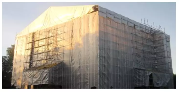 MELTEX TELINEPEITE 3.3 x 50m - Rakennustelinevarusteet - 702490 - 1