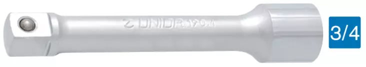 3/4=E2=80=9D JATKOVARSI 197.4/1 - 3/4" hylsysarjat- ja osat - 602740 - 1