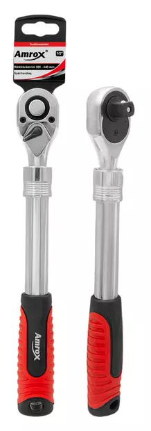 Amrox räikkäväännin 1/2" pidennetyllä varrella - 1/2" hylsysarjat- ja osat - TX29771 - 1
