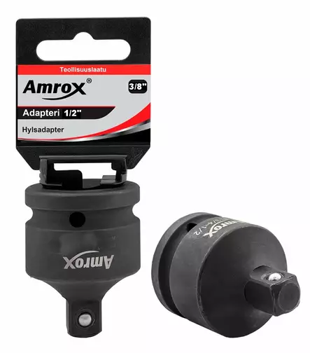 Amrox voima-adapteri 3/8" - 1/2" - 3/8" hylsysarjat- ja osat - AX5811 - 1
