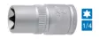 1/4=E2=80=9D E-TORX HYLSY 189/2 - 1/4" hylsysarjat- ja osat - 607911 - 1