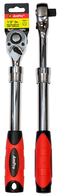 AMPRO R=C3=84IKK=C3=84V=C3=84=C3=84NNIN 1/2  300 - 440mm - 1/2" hylsysarjat- ja osat - T29771 - 1