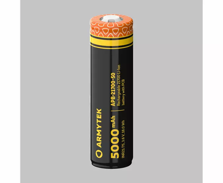 Armytek akku 21700 Li-ion 5000mah - Otsavalaisimet - A05401 - 1