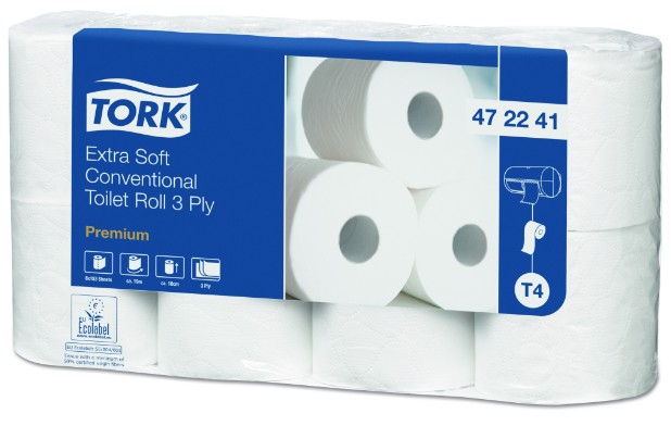 Tork wc-paperi Premium T4 - Pyyhepaperit ja liinat - 00511033-472241 - 1
