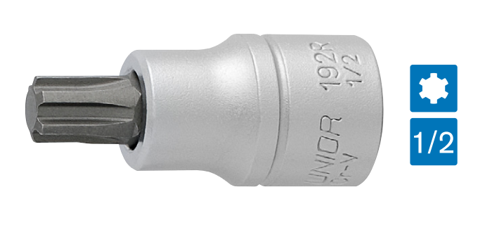 UNIOR RIBE HYLSY 1/2 - 1/2" hylsysarjat- ja osat - 619891 - 1