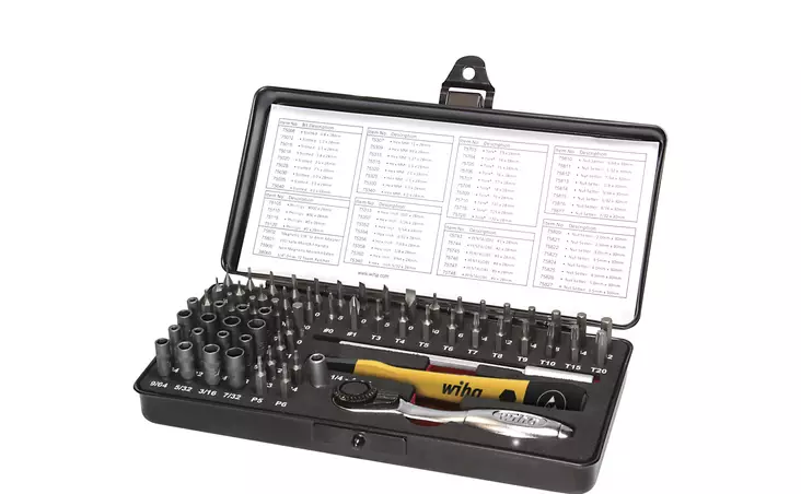 Wiha Microkärkisarja - Meisselit ja vääntötyökalut - 39971 - 1