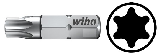 Wiha ruuvauskärki Torx - Bits-kärjet - 01711 - 1