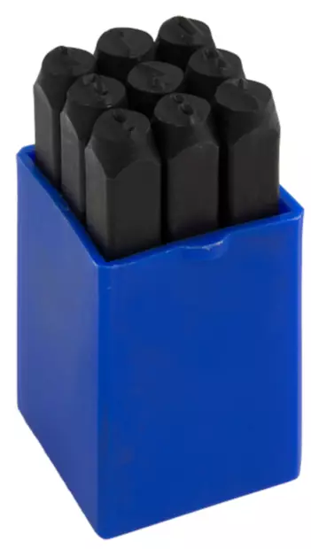 AMPRO NUMEROMEISTISARJA 9-os - Reikä -ja kirjainmeistit - T73482 - 1