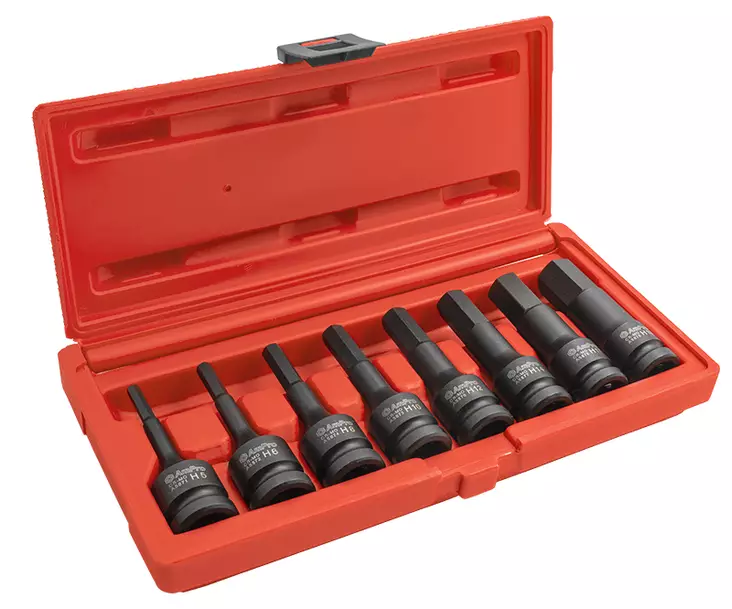 Ampro voima kuuokolok=C3=A4rkisarja 1/2" - 1/2" voimahylsysarjat- ja osat - A5662 - 1