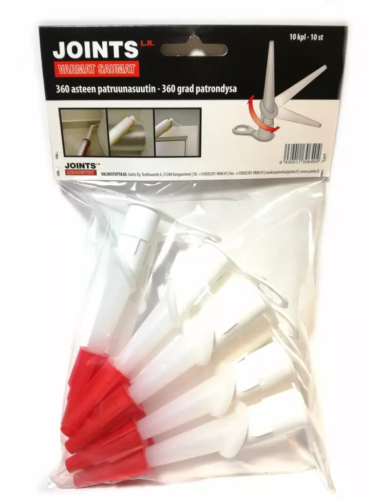 JOINTS 360-asteen silikonipist.suutin - Liimapistoolit, puristimet ja tarvikkeet - 155132 - 1