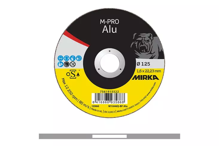 MIRKA M-PRO KATKAISULAIKKA 125 x 1,6 - Katkaisu -ja hiomalaikat - 7561915522 - 1