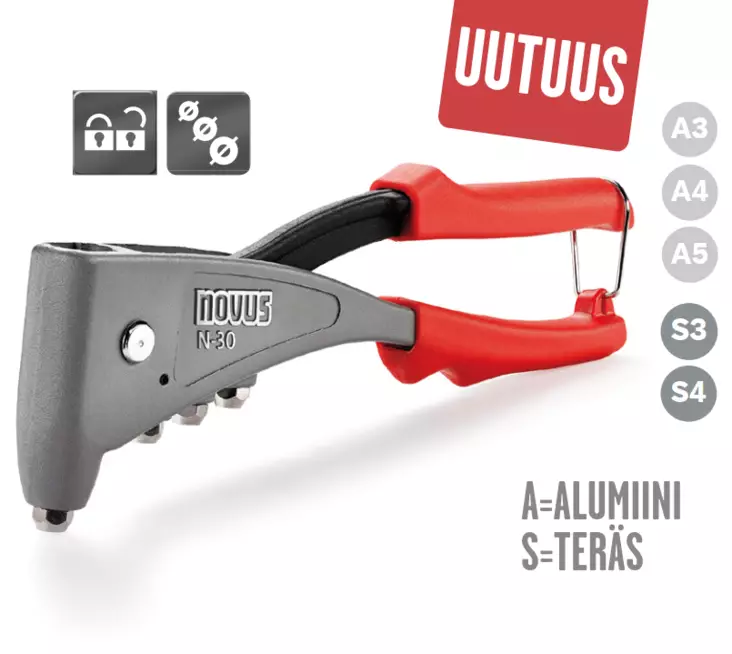 POP-NIITTIPIHTI N-30 - Muut pihdit - N032-0042 - 1