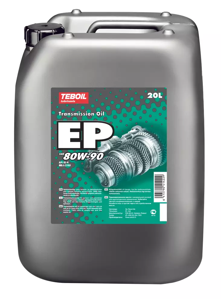 Teboil EP SAE - Vaihteistoöljyt - 041422 - 1