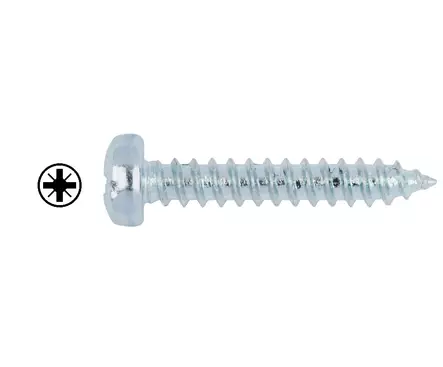 Peltiruuvi pallokanta din7981 - Peltiruuvit piikkipää - PRP2213 - 1