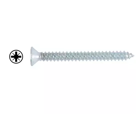 Peltiruuvi uppokanta din7982 - Peltiruuvit piikkipää - PRU2913 - 1