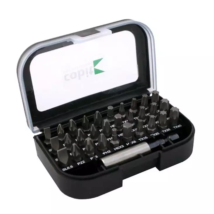 Cobit ruuvauskärkisarja 31-osainen - Ruuvauskärjet - 02063 - 1