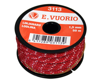 LINJALANKA 1,5 mm puna-valk. - Räpsykoneet -ja jauheet - 3113 - 1