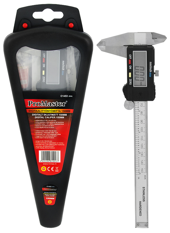 PROMASTER DIGITAALINEN TY=C3=96NT=C3=96MITTA 150mm - Rulla -ja työntömitat - C1453 - 1