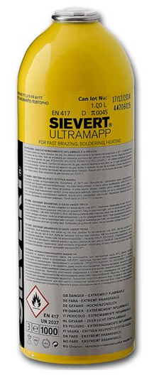 Sievert kaasusäiliö UltraMapp - Kaasupoltinsarjat - ja tarvikkeet - 222183 - 1