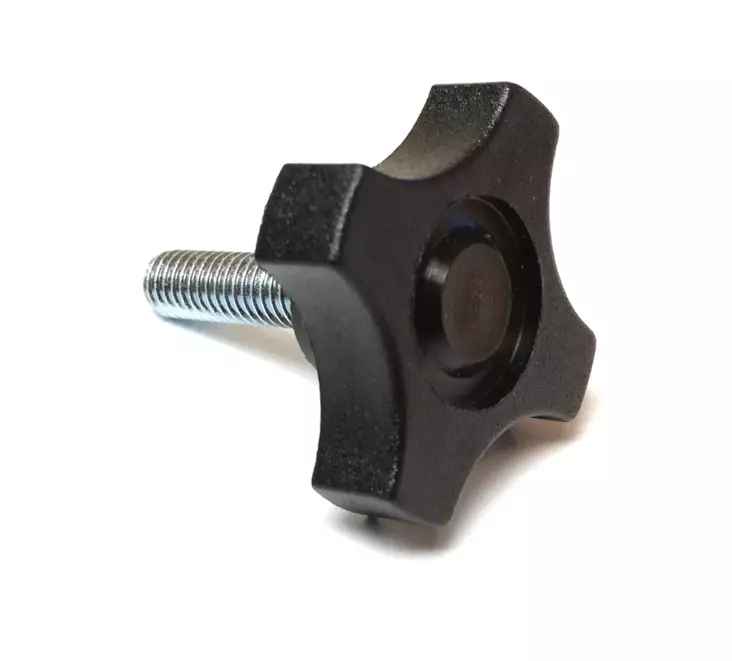 Tähtisormiruuvi sakaramalli - Säätökahvat -mutterit ja nupit - 014613 - 1