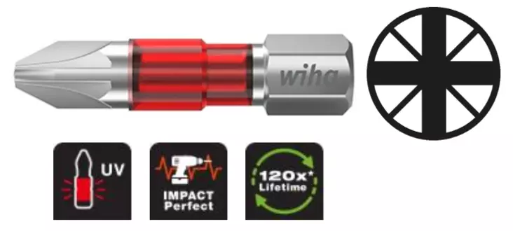 Wiha Maxxtor ruuvauskärki PZ3 - Bits-kärjet - 42103 - 1