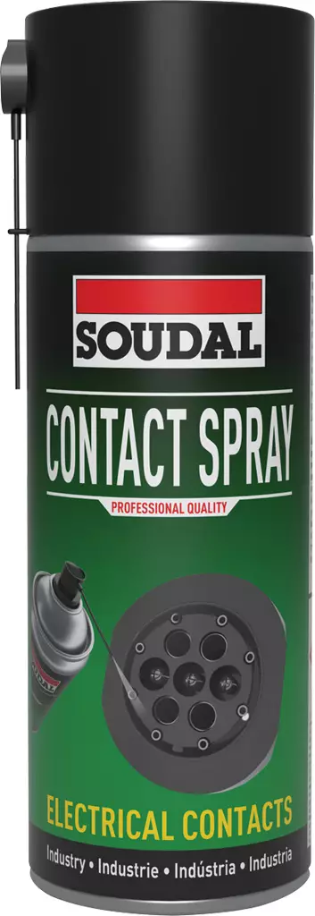 Soudal contact spray elektroniikkapuhdistaja - Pesu -ja puhdistusaineet - 156264 - 1