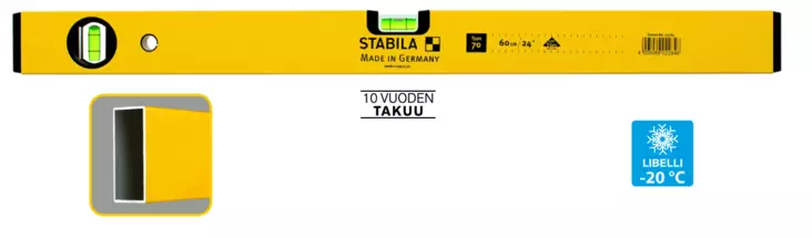 VESIVAAKA 70 - Vatupassit ja alumiinilatat - SB02284 - 1