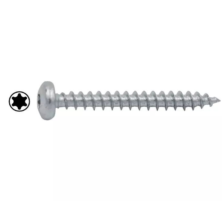 Yleisruuvi pallokanta ruostumaton t=C3=A4yskierre - Yleisruuvit (puuruuvit ) - YP3516TA4 - 1