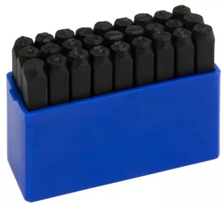 AMPRO KIRJAINSTANSSISARJA 27-os - Reikä -ja kirjainmeistit - T73475 - 1