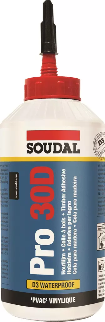 Soudal Puuliima PRO30D - Liimat ja lukitteet - 117555 - 1