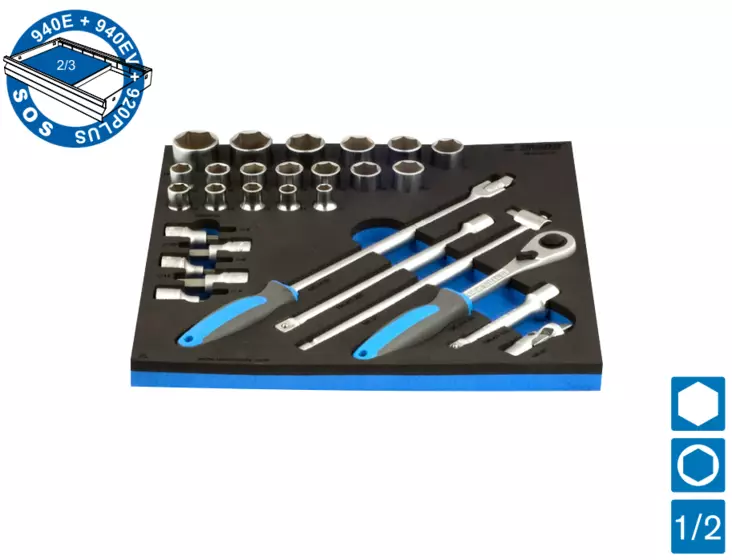 1/2=E2=80=9D HYLSYSARJA 964/19 29-OS - Työkalusarjat - 621075 - 1