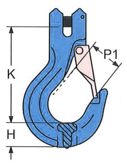 Salpakoukut Luokka-10 - Salpa ja varmuuskoukut - SALKAH1006 - 2