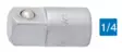1/4=E2=80=9D ADAPTERI 188.7/2 - 1/4" hylsysarjat- ja osat - 607976 - 1