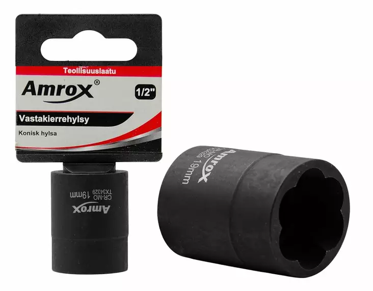 Amrox vastakierrehylsy 1/2" - 1/2" hylsysarjat- ja osat - TX34316 - 1