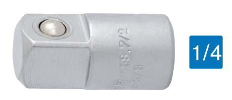 1/4=E2=80=9D ADAPTERI 188.7/2 - 1/4" hylsysarjat- ja osat - 607976 - 1