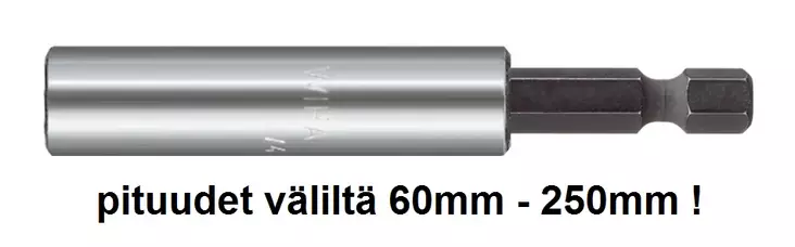 Wiha magneettipidin pitkällä varrella - Magneettihylsyt -ja pitimet - 34306 - 1