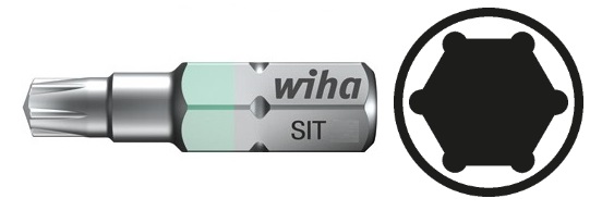 Wiha ruuvauskärki SIT - Bits-kärjet - 27256 - 1