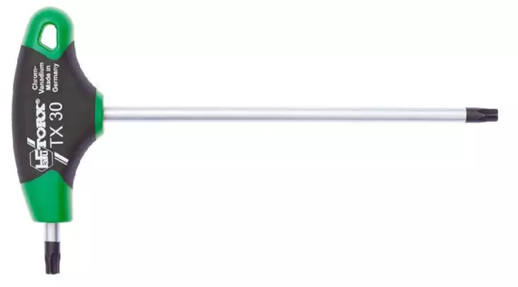 Hafu torx avain T-kahvalla - Jakoavaimet, 6-koloavaimet ja vääntimet - 526-090-07 - 1