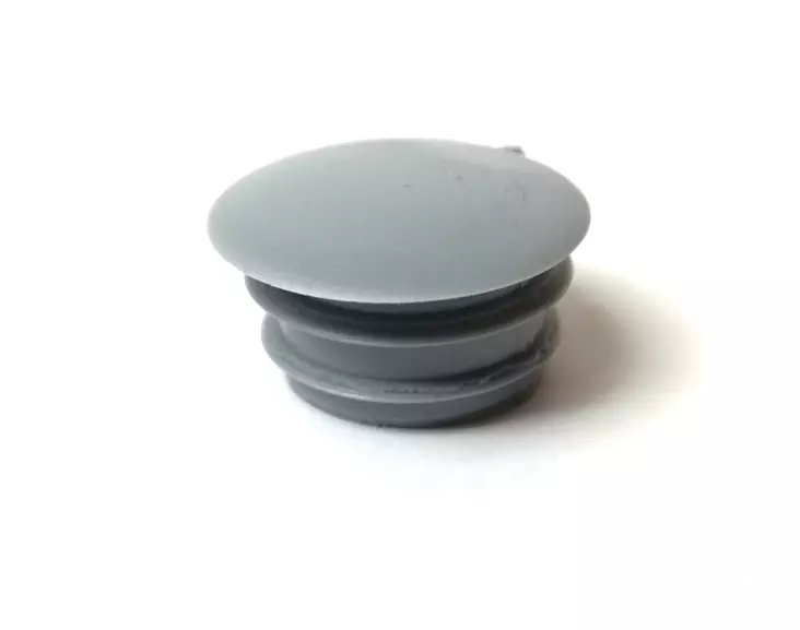 PEITETULPPA tumm.harmaa 15-16mm - Peitetulpat ja karmitulpat - 041025 - 1