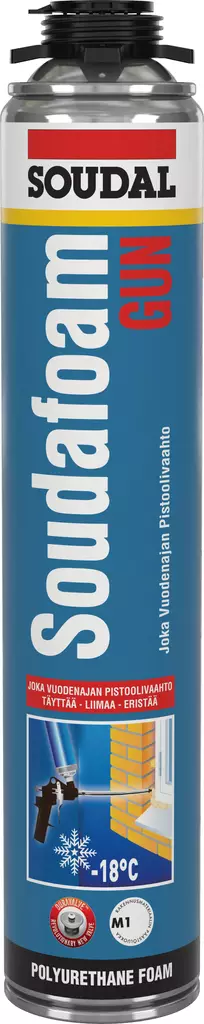 Soudal polyuretaani pistoolivaahto -18°c - Rakennusvaahdot - 152107 - 1