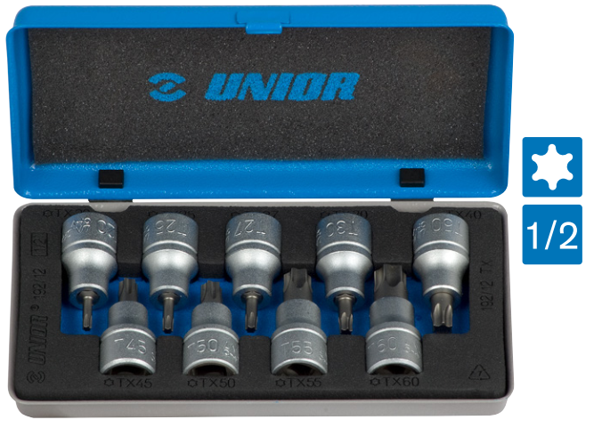 1/2=E2=80=9D TORX HYLSYSARJA 192/12 9-OS - 1/2" hylsysarjat- ja osat - 603657 - 1