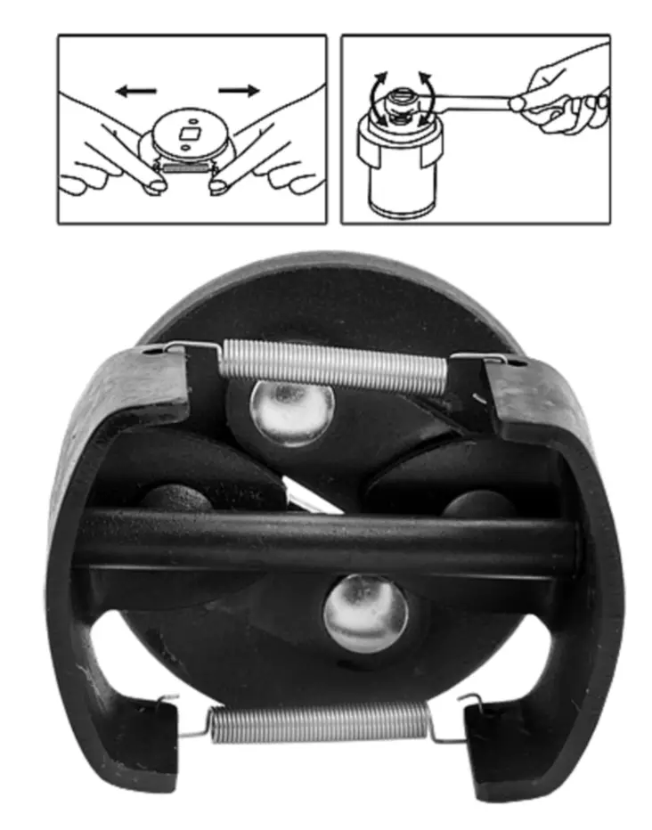 AMPRO =C3=96LJYNSUODATTIMEN AVAIN, s=C3=A4=C3=A4dett=C3=A4v=C3=A4 - Erikoistyökalut - T70308 - 1
