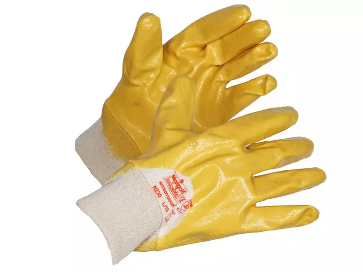 Nitrotough Marigold kumisormikas 1923 - Pinnoitetut työkäsineet - 19238 - 1