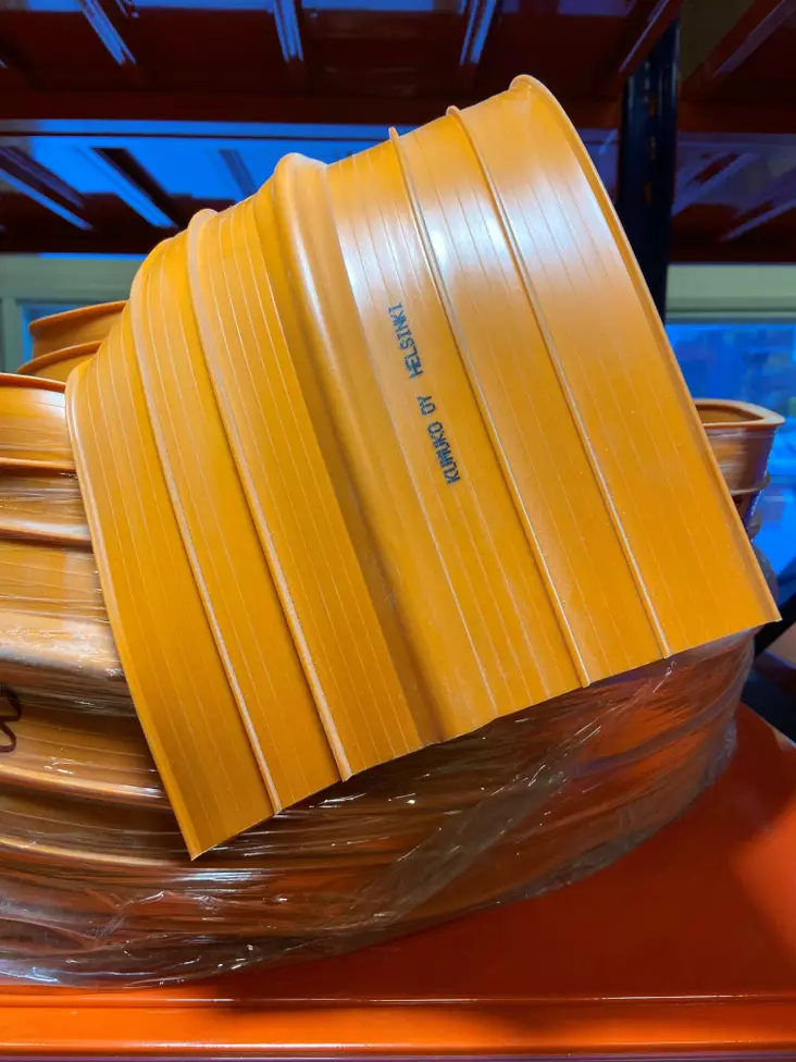 TY=C3=96SAUMANAUHA TOP 8 oranssi - Sokkelikaistat, tiivisteet -ja nauhat - TOP8 - 1