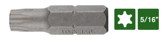 Iskumeisselin k=C3=A4rki, TORX - Meisselit ja sarjat - 605518 - 1