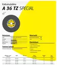 Klingspor katkaisulaikka teräkselle A 36 TZ Special - Katkaisu -ja hiomalaikat - 136549 - 2